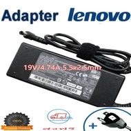 Adapter Lenovo 19V/4.74A 5.5x2.5mm  สายชาร์จโน๊ตบุ๊ค สายชาร์จโนตบุค ที่ชาร์แบตเตอรี่ battery สายชาร์