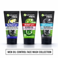 Men Oil Control Face Wash Acne Care Deep Cleansing Facial Cleanser for Men 100g