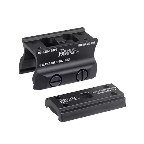 DD Heightened Base DDE Base T2 Riser Bracket Micro Riser Mount CNC Tactical Rail For Rifle, air gun 