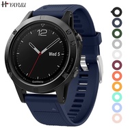 [HOT JUXXKWIHGWH 514] Yayuu Band สำหรับ Garmin Fenix 6/5 /Fenix 5 Plus/ ผู้เบิกทาง935 /Approach S60 /Quatix 5 Quick Release Strap Soft สายนาฬิกาซิลิโคน