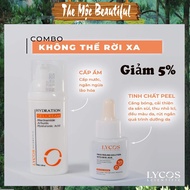Combo LYCOS KHÔNG THỂ RỜI XA : Tinh Chất Peeling Lycos + Gel Cấp Ẩm Lycos: làm sáng da cấp ẩm sâu ch