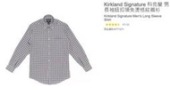 購Happy~Kirkland Signature 科克蘭 男長袖鈕扣領免燙格紋襯衫  #7771271