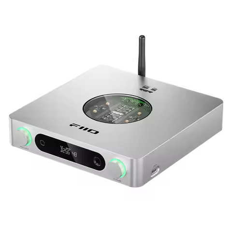 FiiO K13 R2R Desktop DAC & Headphone Amplifier High-Fidelity 24Bit R2R DAC, Powerful 2400mW Output, 