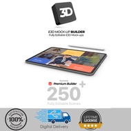 AE ext.script + preset | 250+ 3D model generators_3D Mockup Builder_3D scene display (Premium Builde