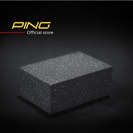 Black Tire Sponge (5x12.5x9cm) For Use With Polish Coating Plastic Interior