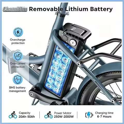 48v 30ah Silver Fish EBike Lithium Battery 52 Volt 45ah Batterie Vélo 36v 13Ah Duotts S26 Battery 60