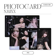HOLOGRAM PHOTOCARD NMIXX HEAVY SERENADE 8 PCS KPOP CARDS UNOFFICIAL HAEWON LILY SULLYOON BAE JIWOO