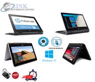 ( Termurah Laptop Touch and Flip Screen Windows 10 ) HP X360 / DELL 3189 / ACER B118RN / LENOVO YOGA