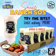 290gr BURCU Ranch Sauce Sos Ranch Dressing Salad Spread Sos Celup Dan Burger Sauce Sandwich 沙拉酱