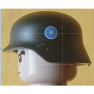 WW 2 Chinese Army helmet (Plastic toy and less than 1.3 cm) a