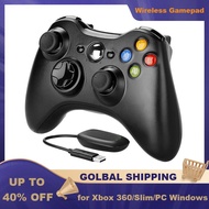Wireless Controller Gamepad For Xbox 360 Console 2.4G Game Controller Joystick For Xbox 360 Slim For PC Windows 7 8 10 Joypad