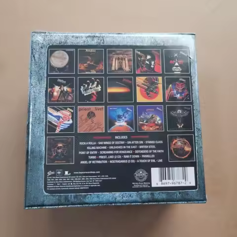 Rock band Judas Priest Rob Halford Music Record The Complete Albums Collection 19pcs Music CD Cospla