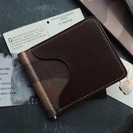 純手工牛皮彈簧夾錢包皮夾卡包 客製化刻字禮物 顏色款式可訂製