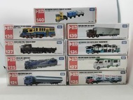 Tomica 絕版長車121, 125, 127, 131, 138, 139, 140 Tomy