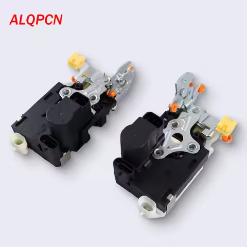 for Front Left and Right Side Power Door Lock Actuator Latch Assembly Fit for Gm Sierra Chevy Silver