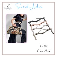 FR-010 | 27x9.5 CM | Bag Frame | Clasp Frame Bag | Bag Brace | Mini Frame | 27x9.5CM