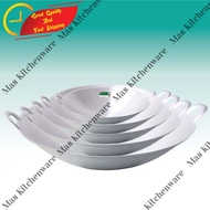 MAS  Aluminium  Wok (Unpolish) Size 12” To 15” / Kuali Goreng / Cooking Wok / Aluminium Kuali / 炒锅