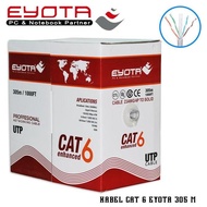 - Cat 6 Lan Cable Eyota Cat6/ Eyota Cat 6 UTP Cable/ (305M)