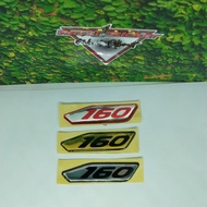 Embossed STICKER 160 Embossed STICKER 160 PCX Taper