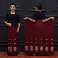 sarung batik anak remaja smp sarung batik terbaru batik printing - 007
