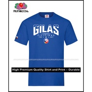 Gilas Pilipinas Basketball Fruit of the Loom T-Shirt 100% Cotton