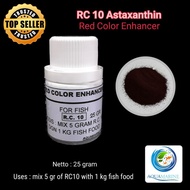ASTAXANTHIN RC10 ASTAXANTHIN Red Color Enhancer Red Pigment Super Red Carophyll Pink Louhan Koi Parr