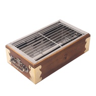 Barbecue Grill Durable Household Grill Barbecue Grill Skewers Multifunctional Bamboo Commercial Plat
