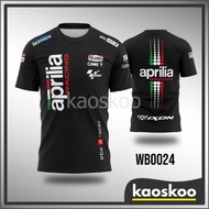 Motogp Aprilia Racing Team Tshirt Microfiber Jersey