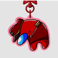 Red Hanging Keychain - Among Us