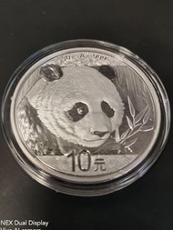 2018 1安士 1 oz 熊貓銀幣 