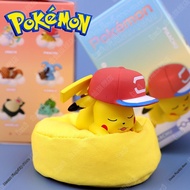 HECAN | Sleeping Eevee Pikachu Figure