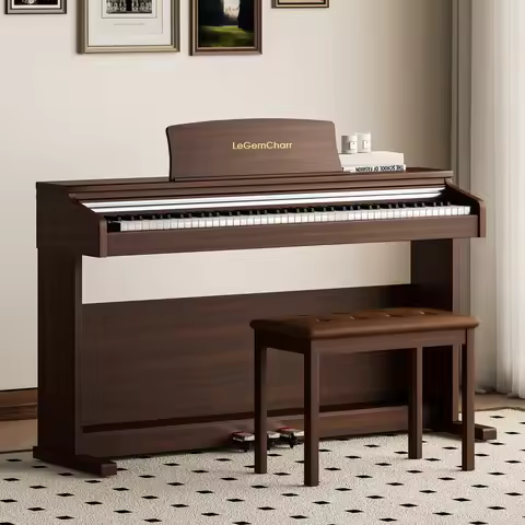 Upright Digital Piano 88 Keys Acoustic Piano Keyboard Piano Professionnel