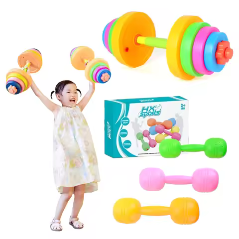 Children Dumbbell Sports Toys Parish Outdoor Activity Games Aids Adjustable Weight Dumbbells Grow Up