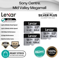 Lexar SILVER PLUS micro SD Card SDXC UHS-I Card Ultra Speed | 4K A2 V30 U3 205MB/s