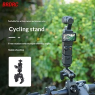 BRDRC Suitable for DJI OSMO POCKET 3 Bicycle Holder Sports Camera Holder Accessories