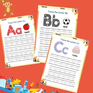 [ Softcopy | PDF ] Latihan Surih ABC Huruf Abjad TRACING ALPHABET TRACE THE LETTER