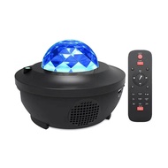 Star Light Projector Galaxy Light Multicolor Projector Starry Light Bluetooth Speaker Star Night Lig