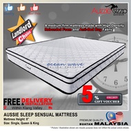 FREE DELIVERY BEST BUY 8” AUSSIE SLEEP SENSUAL REBOND FOAM MATTRESS (SIZE: SINGLE, QUEEN AND KING) *