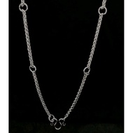 3mm Thickness Stainless Steel HuaLan 5 Hooks Amulet Necklace.