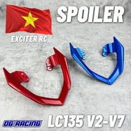 EXCITER LC135 V2 V3 V4 V5 V6 V7 SPOILER L BAR/ L BAR HANDLE LC135/ L BAR HANDLE SEAT SPOILER LC135