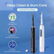 Vistas  GREAT NEW Oral B Pro Ultra Electric Toothbrush Pro 4 Pressure Sensor 48,800 Strokes/Min 2 Mi