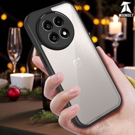 For OnePlus 11 / 11R / 13R Case Transparent Hard Aryclic Back Soft Silicone Frame Anti-drop Shockpro