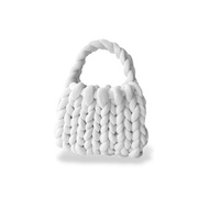 MOCHILERO Dumpling Bag Women's Korean Dumpling Bag Fluffy Bag Handmade Mendu Bag Minibar