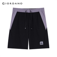 GIORDANO MEN Men's G-motion Elastic Waist Shorts 0 01105210