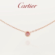 Cartier Cartier Flagship Store Cartier d'Amour Rose Gold Pink Sapphire Women Necklace
