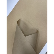 Large Size-A0/A1/A2-Red Kraft Paper 150lb/205lb/305lb-Wrapping Paper/Bouquet Packaging/Dry Brown Flo