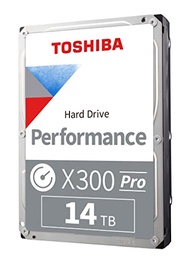 Toshiba X300 PRO 14TB High Workload Performance for Creative Professionals 3.5-Inch Internal Hard Dr