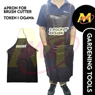 MY Ogawa I Token Brush Cutter Apron With 3 Pocket Waterproof Apron Mesin Rumput High Quality Tahan L