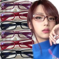 Retro Square Small Frame Transparent Glasses Women Girls Anti Blue Light Computer Eyeglasses Y2K Sty