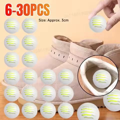 6-30Pcs Deodorizer Balls Sneaker Perfume Balls for Shoe Gym Bag Locker and Cars Deodorizer Neutraliz